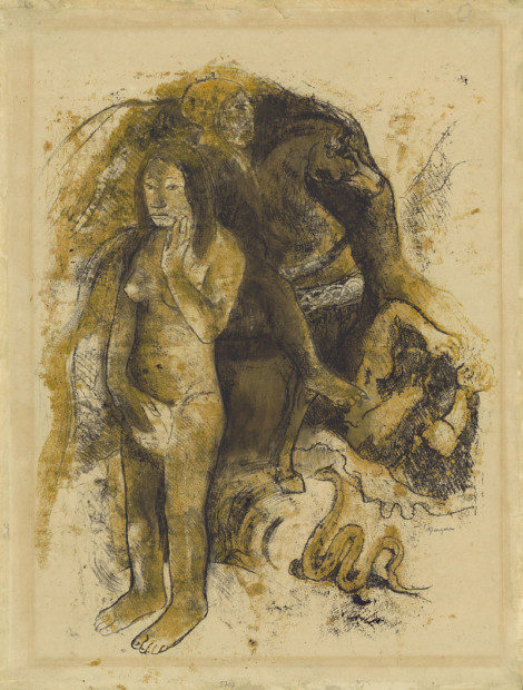 Paul_Gauguin,_Eve_(The_Nightmare),_1899–1900_monotype
